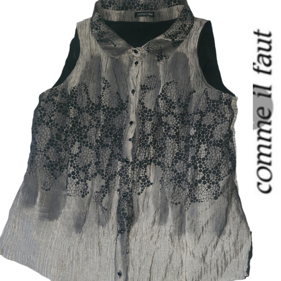 Comme Il Faut Sleeveless Top/Vest - Picture 5 of 14
